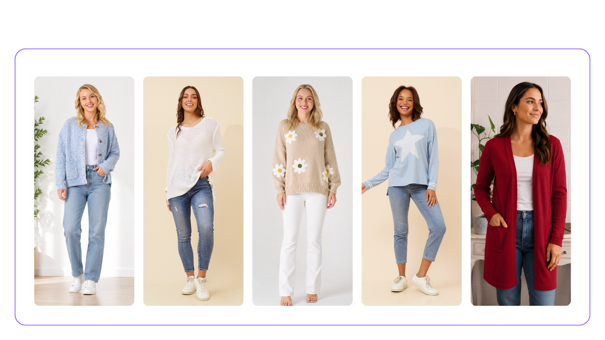 Soft, stylish knits perfect for everyday wear.