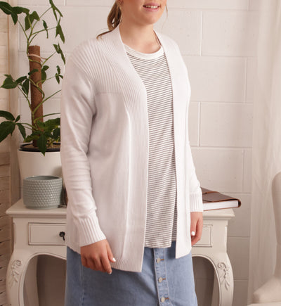 Beck Mid Length Open Front Cardigan. Lots of colour's available!