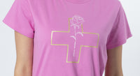 Rose Cross T-Shirt - Stella + Gemma