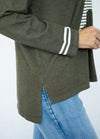 Olivia Stripe Star Print Knit Jumper