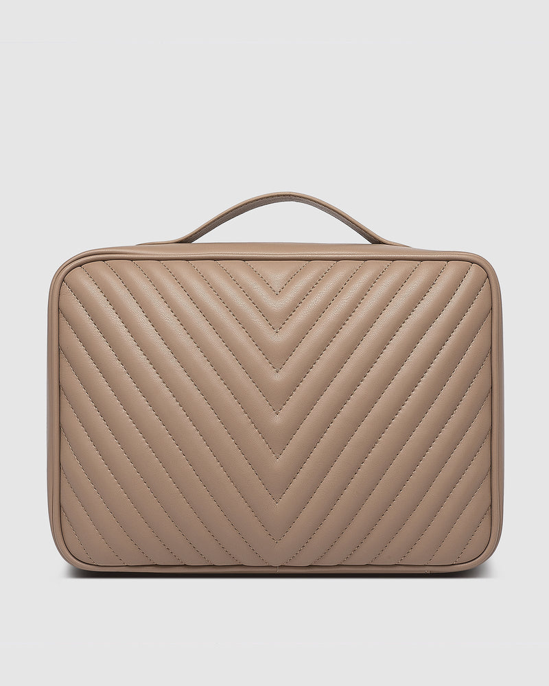 Maggie Quilted Cosmetic Case - Louenhide