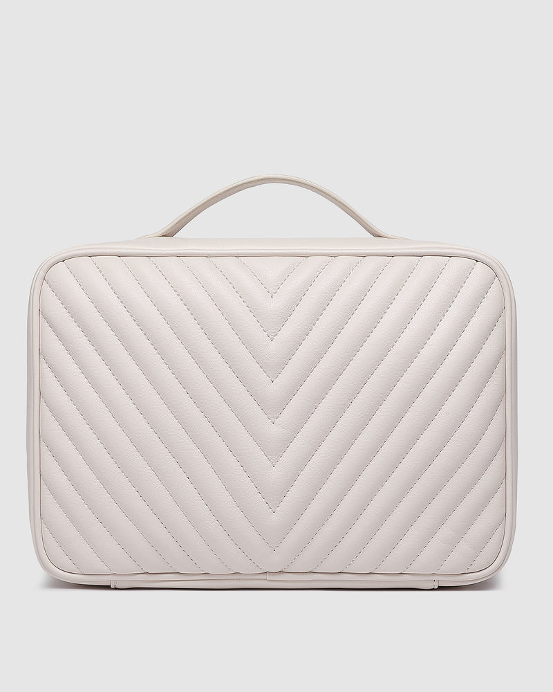 Maggie Quilted Cosmetic Case - Louenhide