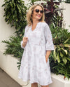 Isla Embroidered Dress