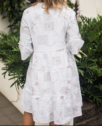 Isla Embroidered Dress