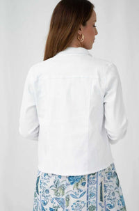 Sofia Denim Jacket – White