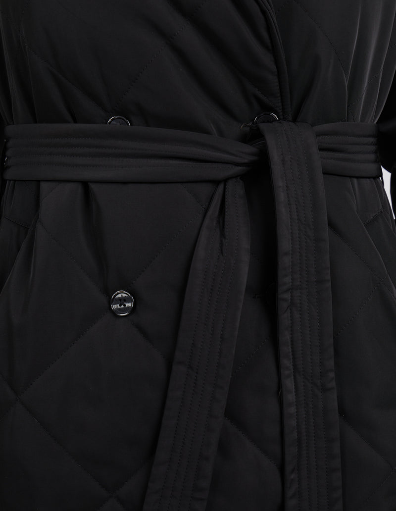 Stormy Puffer Jacket - Black