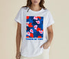 Hailey Short Sleeve Tee Campo De' Fiori Print