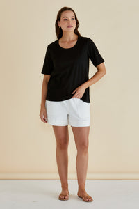 Riley Tee Black