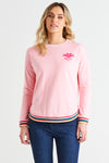 Lucy French Terry Sweat Pink