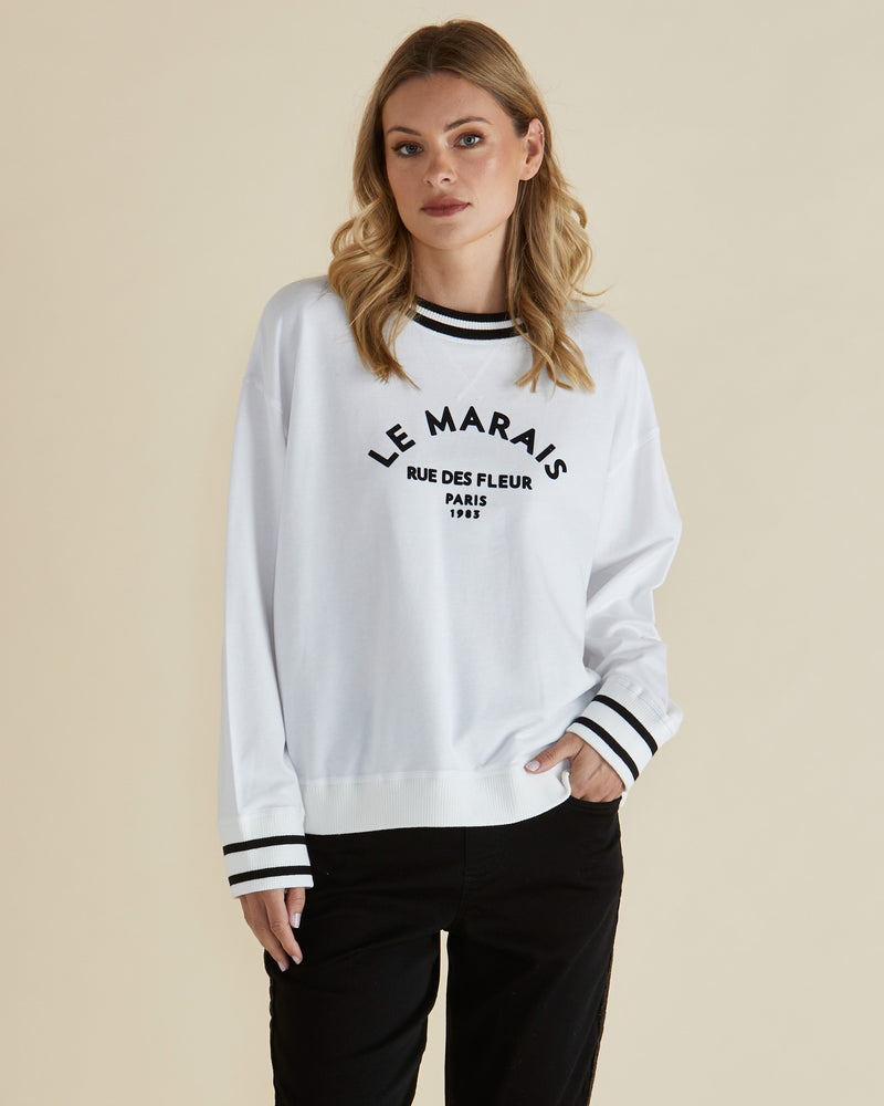 Marais Sweat - White