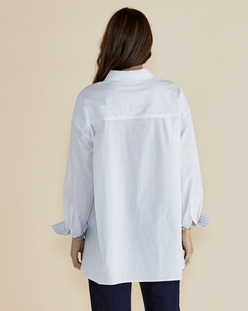 Claire Classic Shirt White