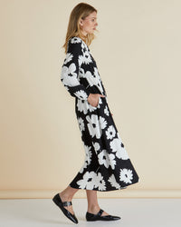 Aries Dress - Monochrome Floral