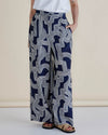 Zander Pants Navy Geo