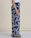Zander Pants Navy Geo