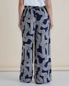 Zander Pants Navy Geo