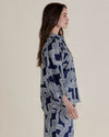 Rosalind Shirt Navy Geo