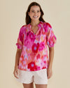 Joanne Blouse Floral Abstract