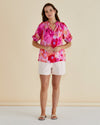 Joanne Blouse Floral Abstract