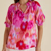 Joanne Blouse Floral Abstract