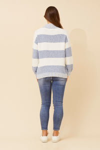 Avery Stripe Knit Jumper