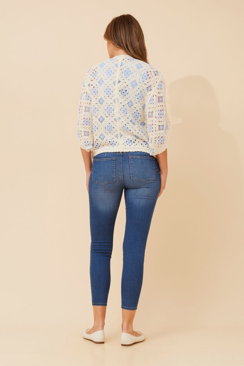 Moxie Crochet Cardigan