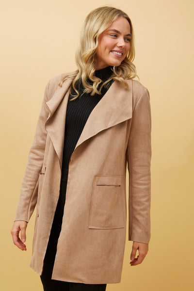 Ricky Faux Suede Jacket