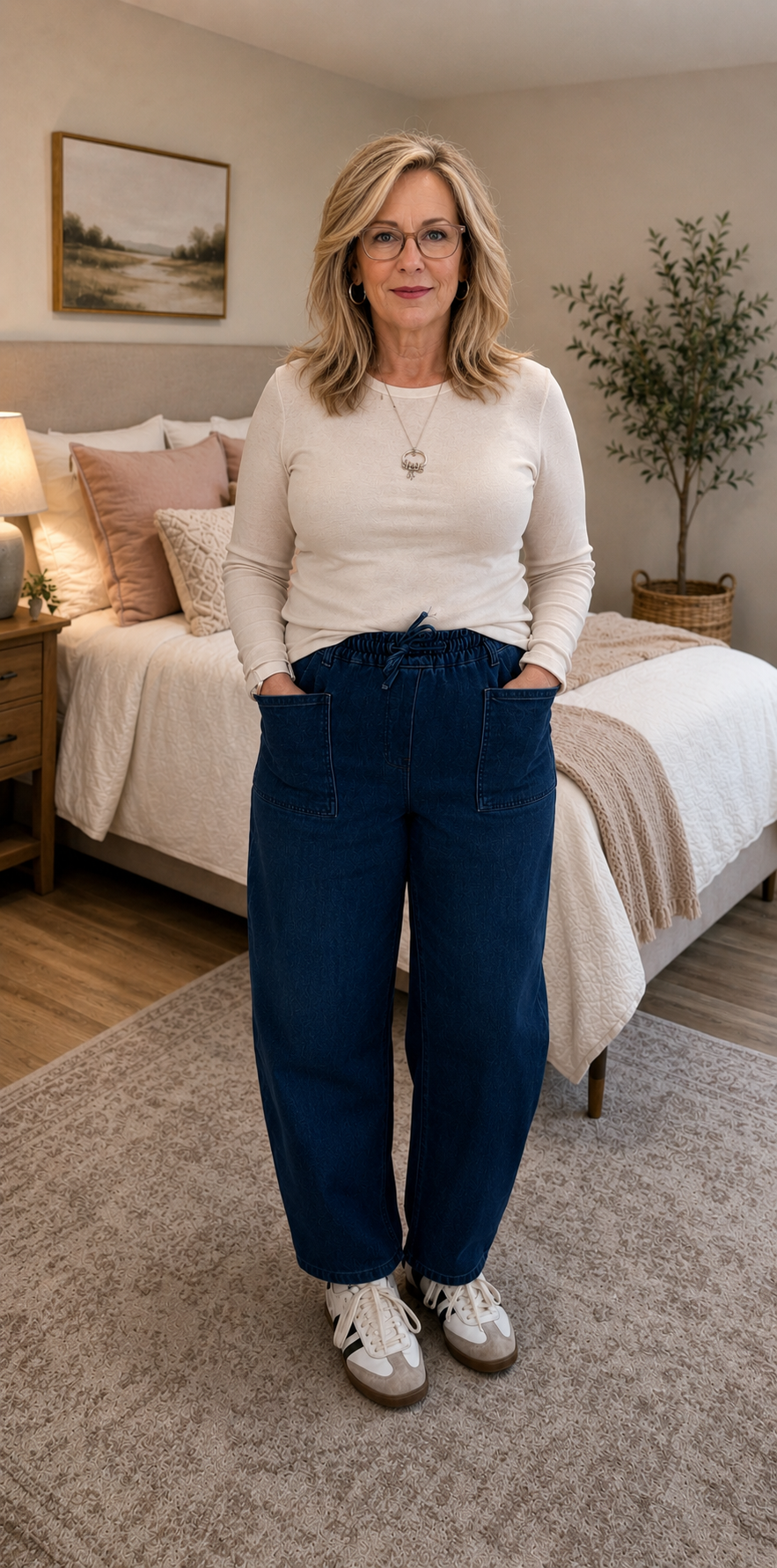 Daphne Barrel Leg Jeans