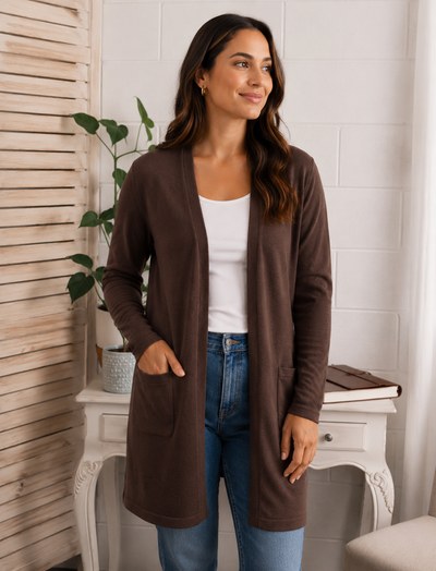 Zabel Open Cardigan