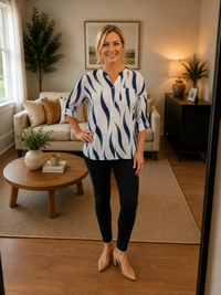 Pagan Abstract Blouse