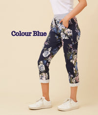 Jett Floral Jogger Pants