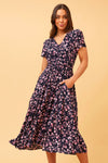 Gabriella Floral  Midi Dress