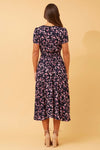 Gabriella Floral  Midi Dress