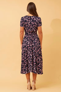 Gabriella Floral  Midi Dress