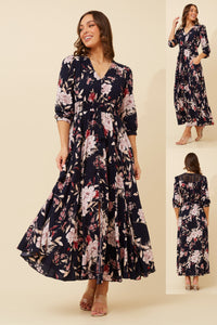 Leonie  Floral Maxi Dress