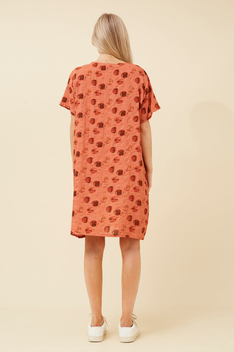 Trudy Abstract Print Shift Drees