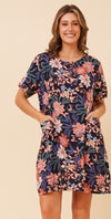 Trudy Shift Dress Floral