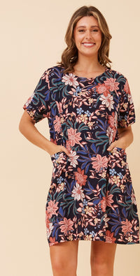 Trudy Shift Dress Floral