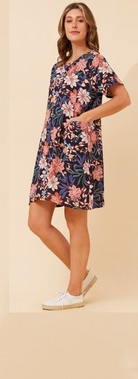 Trudy Shift Dress Floral