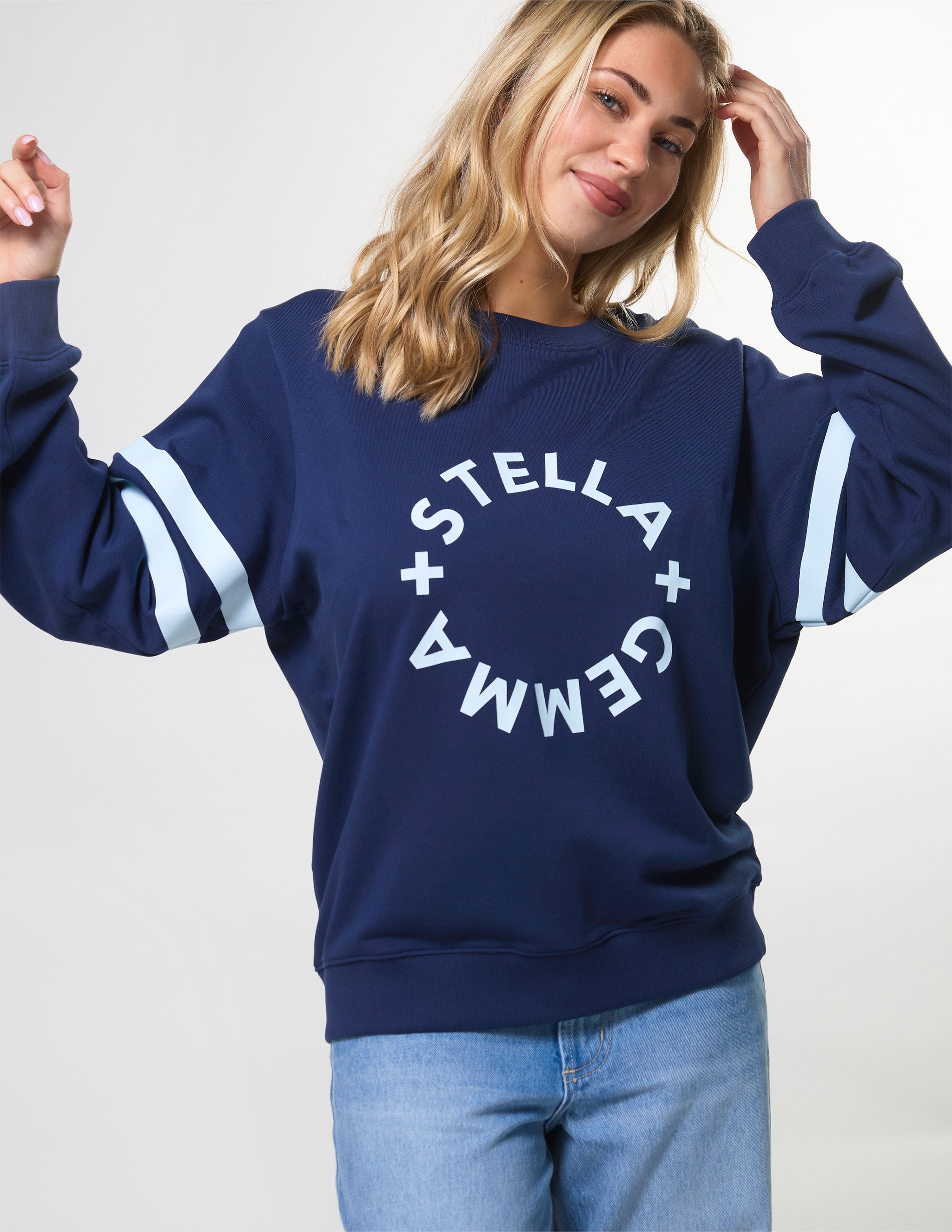 Stella + Gemma Essential Sweat Navy