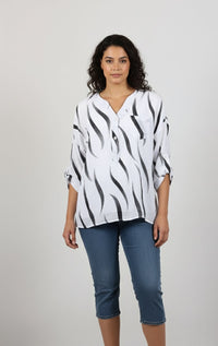 Pagan Abstract Blouse