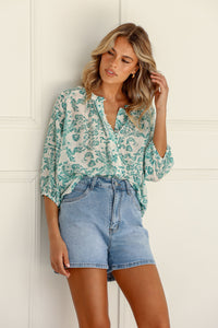 Logan Paisley Top