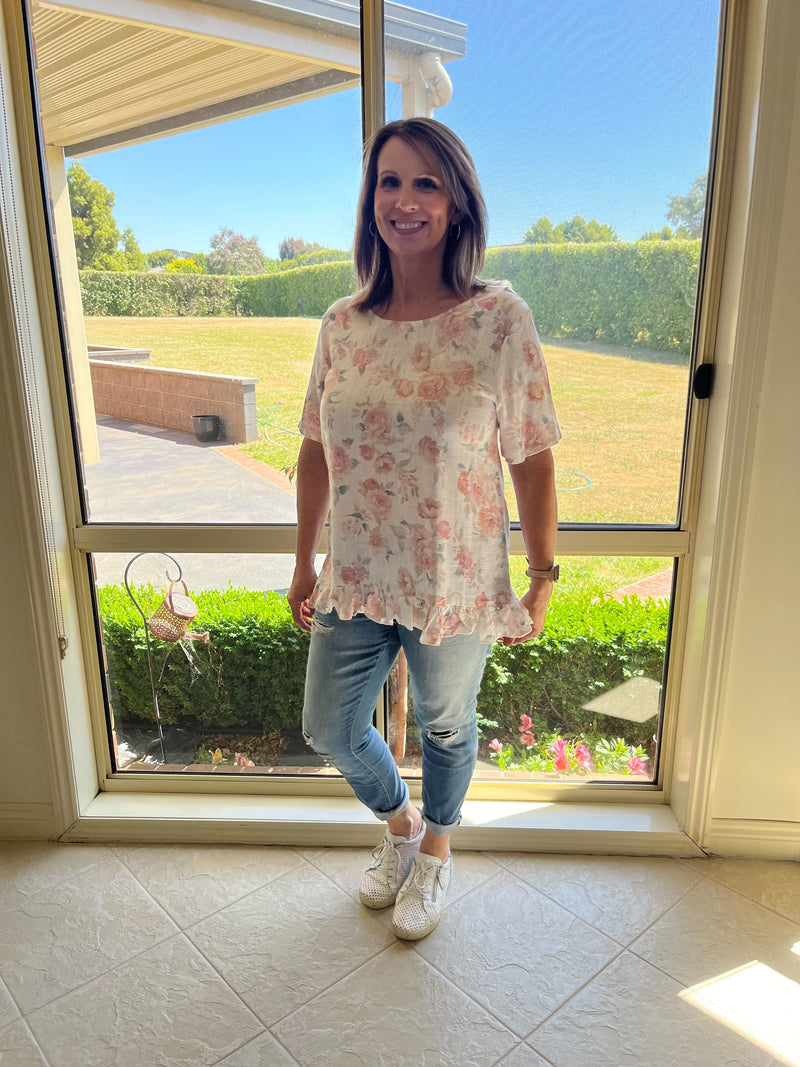 Grace Floral Top