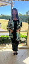 Ebony Waterfall Cardigan