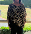 Valerie Layered Top Leopard Print