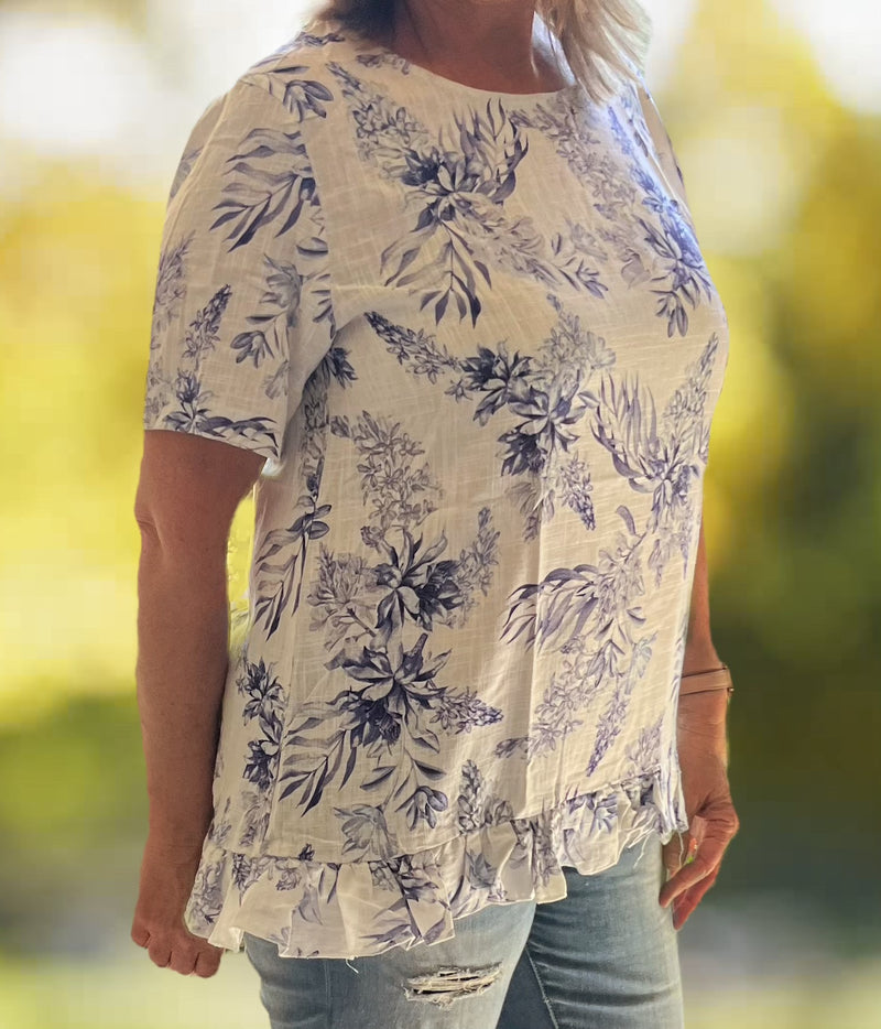 Grace Floral Top