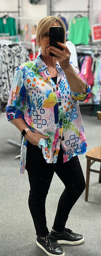 Kelli Abstract Shirt