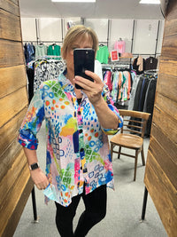 Kelli Abstract Shirt