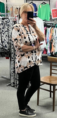 Shana 3/4 Sleeve Top