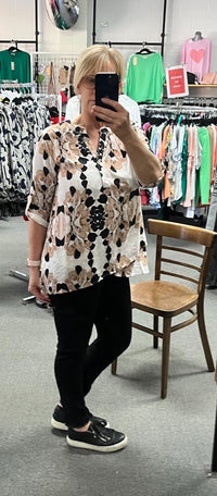 Shana 3/4 Sleeve Top