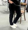 Sue Straight Cut Jeans- Black